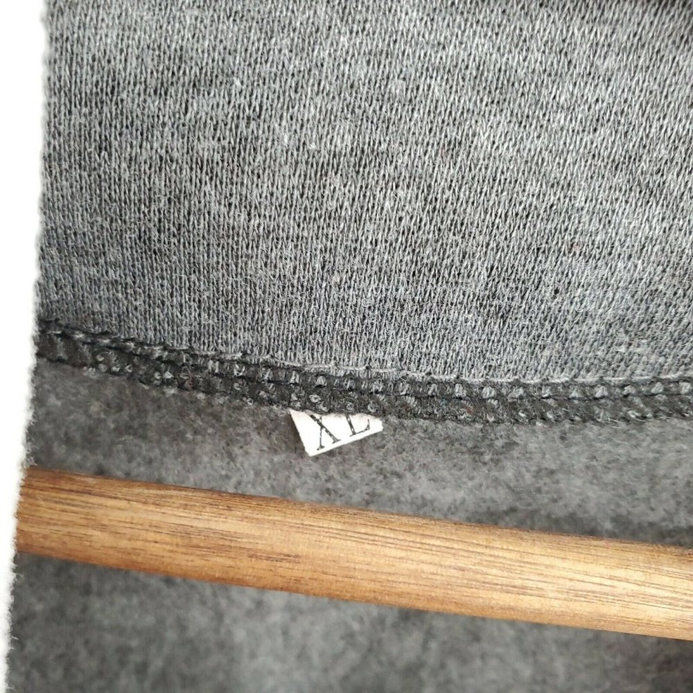 Womens Toggle Duffle Coat Size XL Gray Zip Peacoat - Picture 9 of 10
